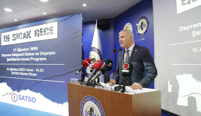 17 Ağustos’un 26. yılında SATSO'da anlamlı anma programı