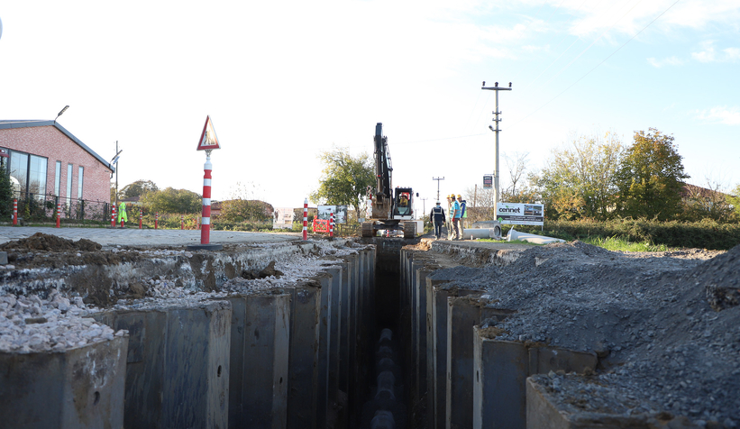 18 Nisan Caddesi’nde altyapı çalışmaları tamamlandı