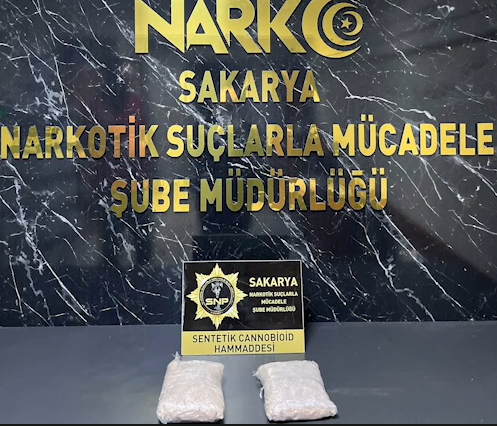 2 kilogram uyuşturucu ele geçirildi