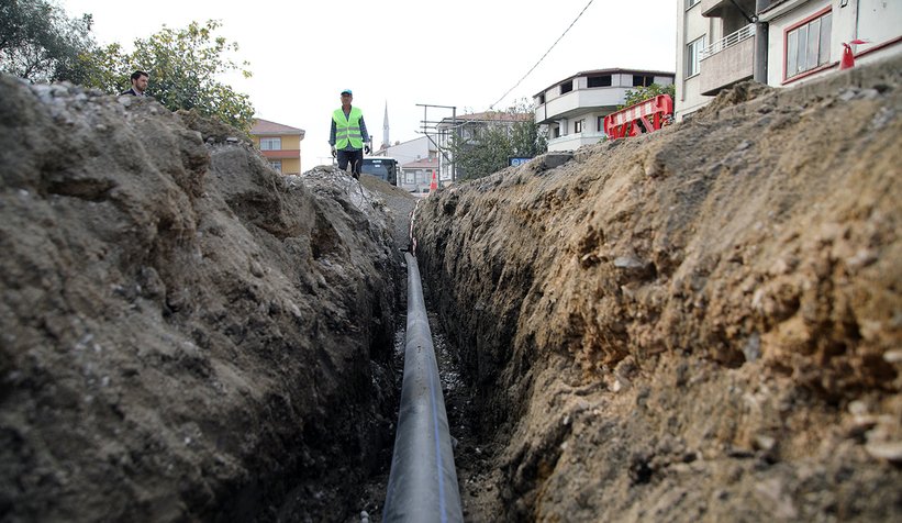 20 ayda 562 kilometre altyapı hattı inşa edildi