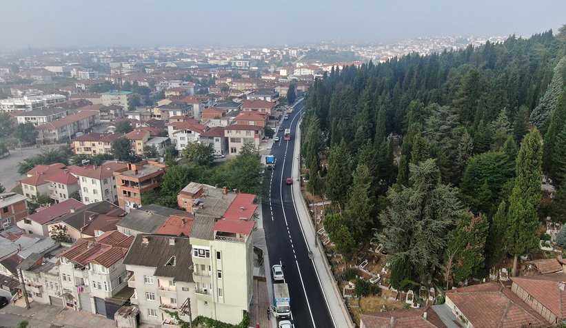 20 ayda 700 bin ton asfalt