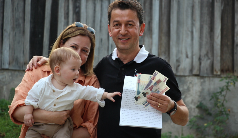 21 Yıl sonra kendisine yazdığı mektubu teslim aldı