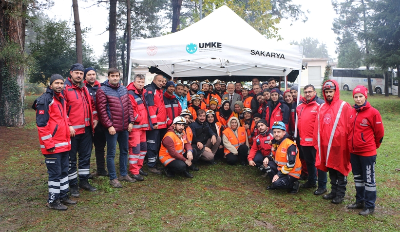 22 sağlık personeli UMKE’ye katıldı