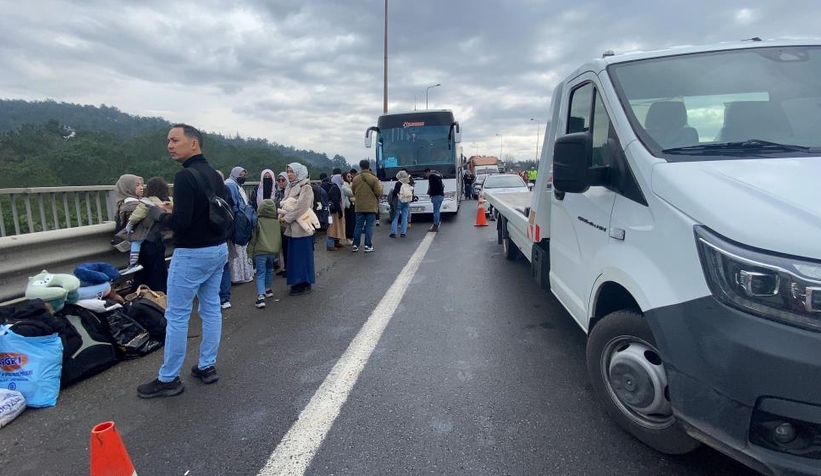 23 araçlı kaza: Otoyol savaş alanına döndü