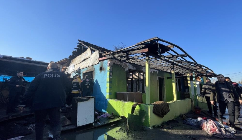 Yangın faciası; Bebek öldü