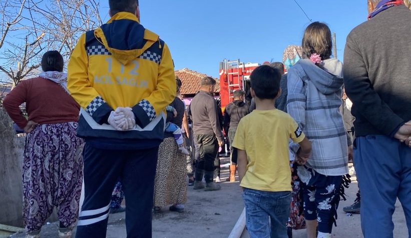 Yangın faciası; Bebek öldü