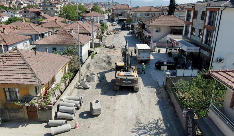 32 Evler'de altyapı çalışmalarında sona gelindi