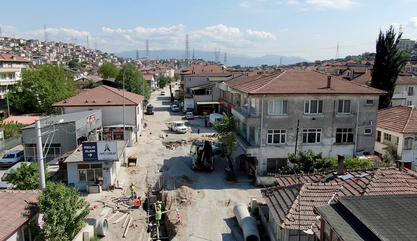 32 Evler'de altyapı çalışmalarında sona gelindi
