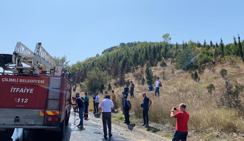 33 yolcu şoförün dikkati ile ölümden döndü