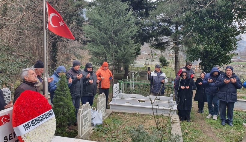 34 yıl önce şehit olan arkadaşlarını yad etmek için kilometrelerce yol kat ettiler