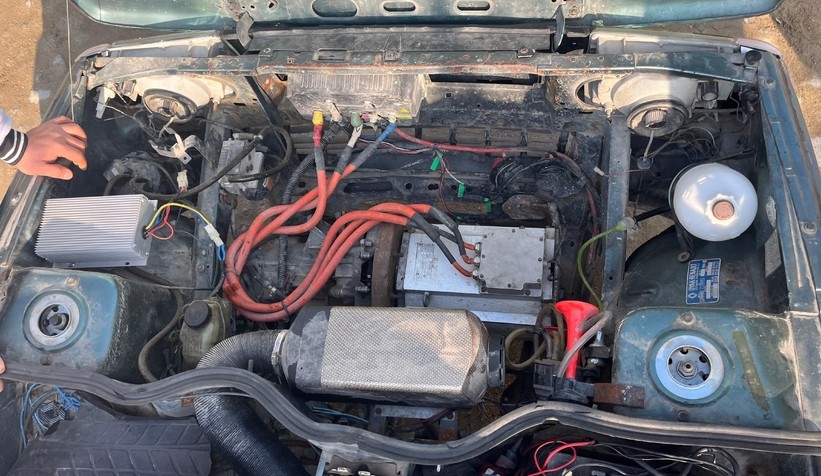 35 yıllık aracı elektrikliye dönüştürdü, 200 kilometreyi 20 liraya gidiyor