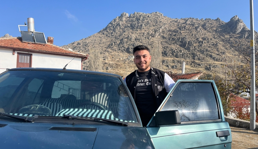 35 yıllık aracı elektrikliye dönüştürdü, 200 kilometreyi 20 liraya gidiyor