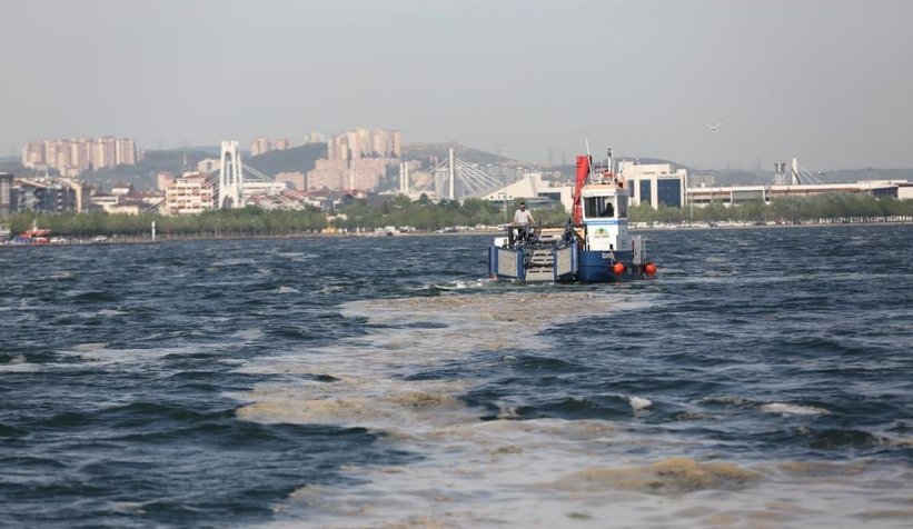 38 günde 100 ton deniz salyası toplandı