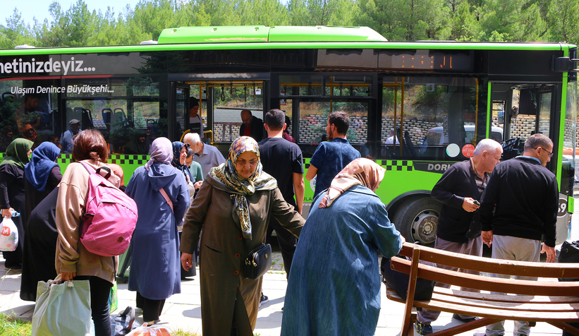 385 kişi büyükşehirle bedava tatil yaptı