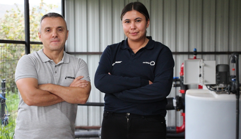 40 dönümü 1 saatte sulayıp gübreliyor