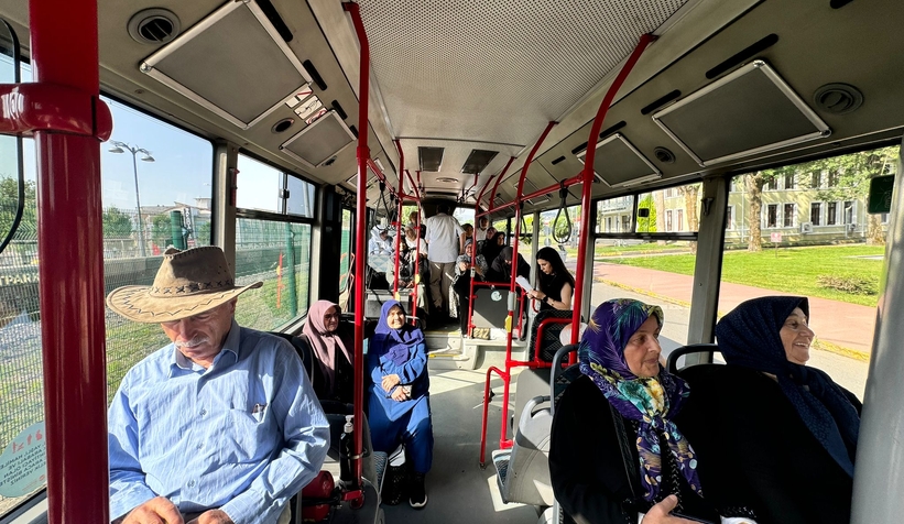 400 kişi Büyükşehir’in kaplıca tatilinde huzur buldu