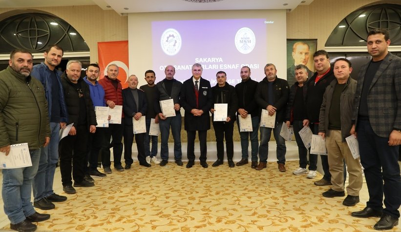 420 oto sanatkarı yetki belgesi aldı