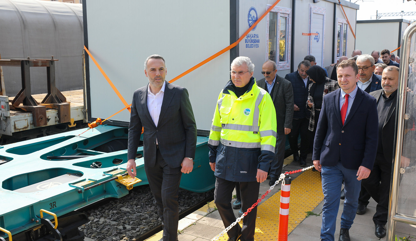 44 konteyner daha Sakarya’dan yola çıktı