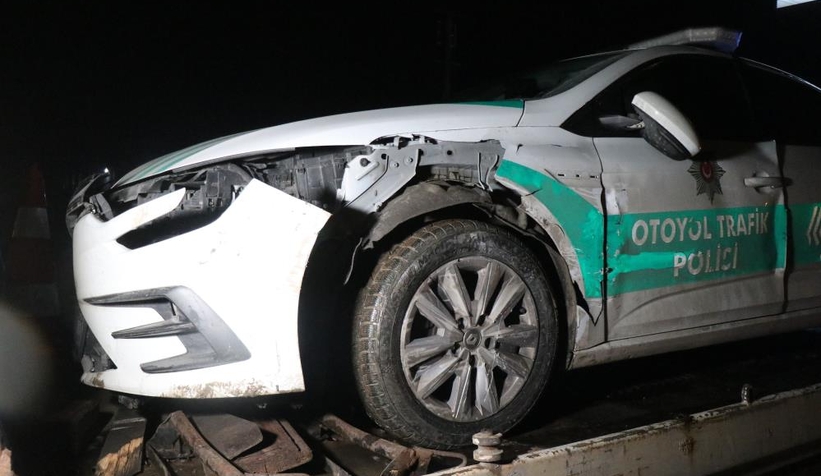 50 km kaçan tır sürücüsü lastiklerine ateş açılarak durduruldu