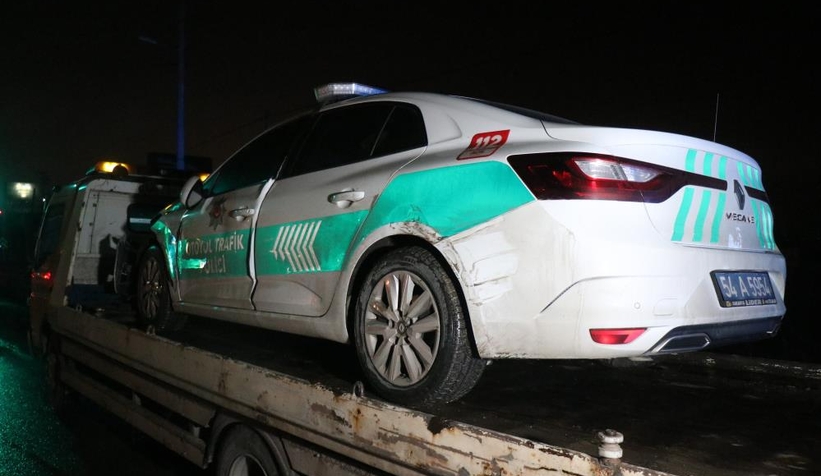 50 km kaçan tır sürücüsü lastiklerine ateş açılarak durduruldu