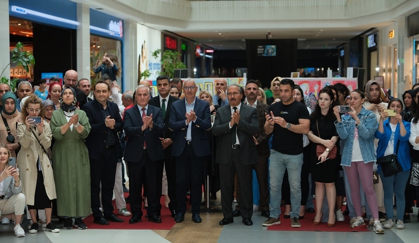 627 öğrencinin 1330 eseri sergilendi