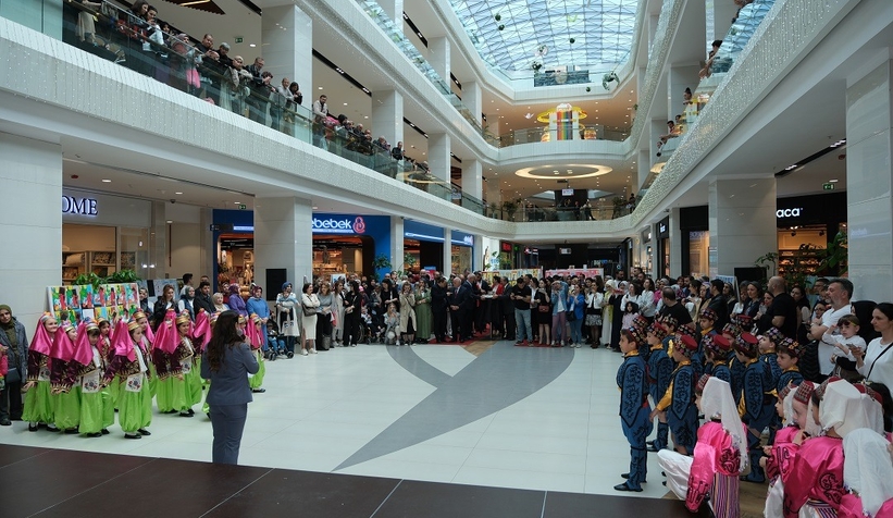 627 öğrencinin 1330 eseri sergilendi