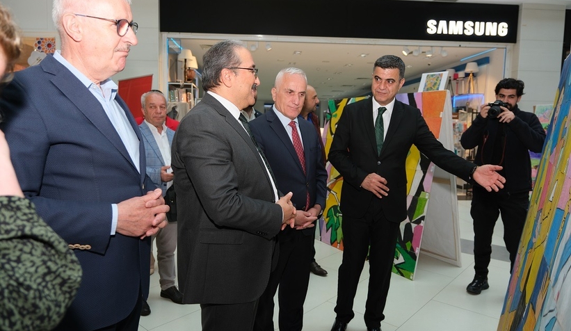 627 öğrencinin 1330 eseri sergilendi