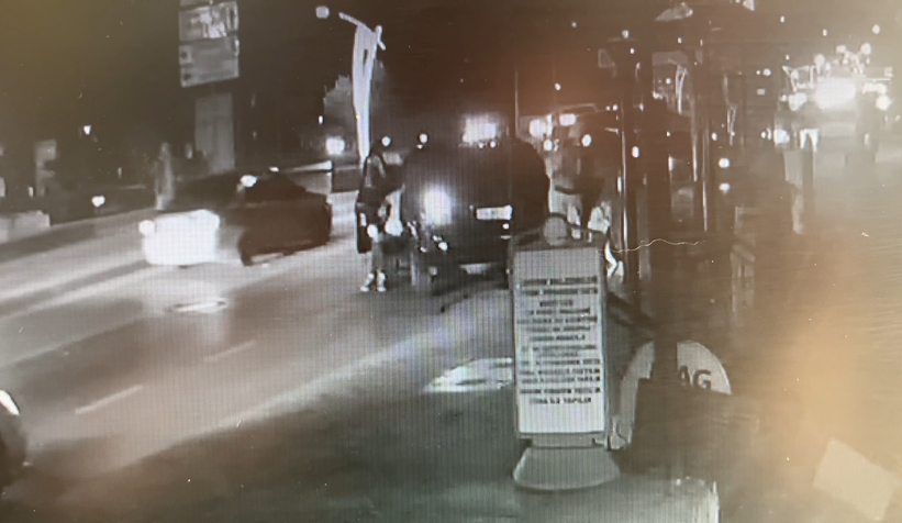 7 kişinin yaralandığı kaza anı kamerada