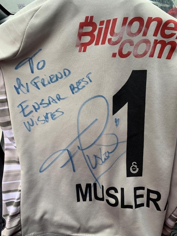 7 yaşındaki başarılı kalecinin Muslera hayali gerçek oldu