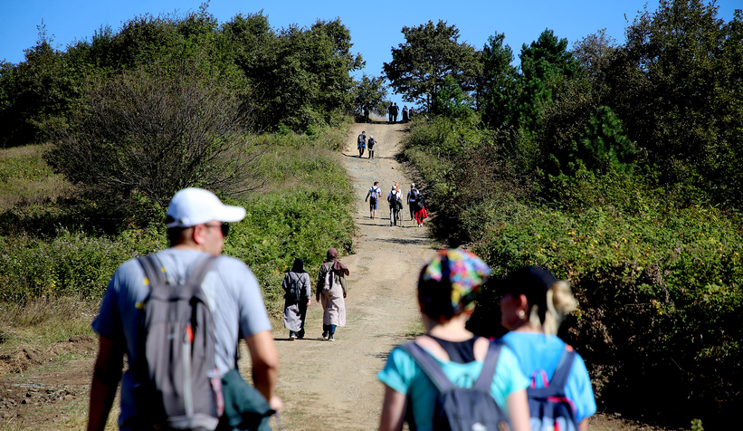 720 rakımlı zorlu parkurda macera dolu bir gün