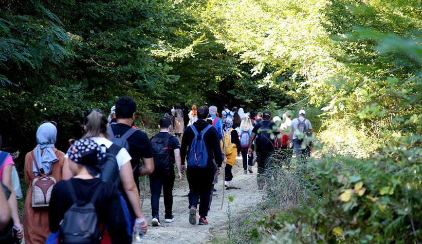 720 rakımlı zorlu parkurda macera dolu bir gün