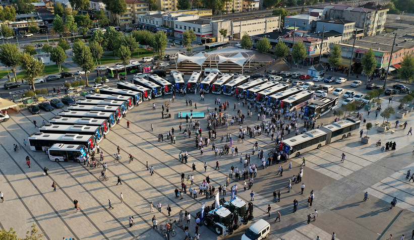 8 milyarlık yatırımla şehrin yarınlarına iz bırakıyoruz