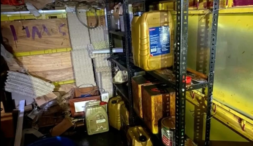 800 litre kaçak akaryakıt ele geçirildi