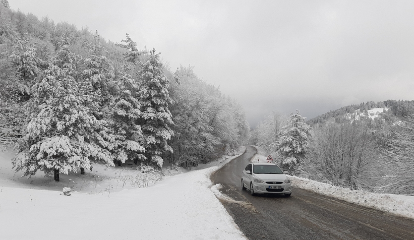 Abant'a ulaşım sağlanmaya başladı