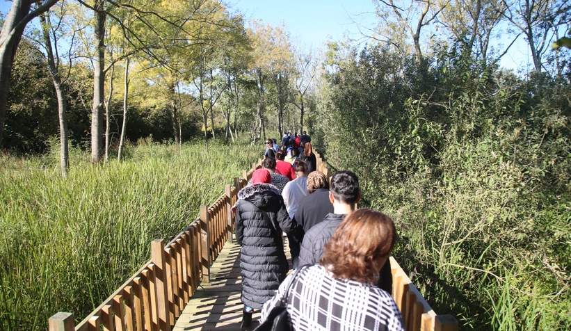 Acarlar Longozu en özel misafirlerini ağırladı