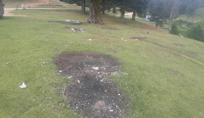 Acelle Yaylası'ndaki beton yapılarla ilgili açıklama