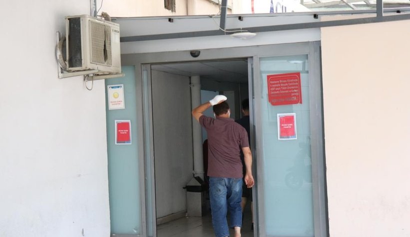 Acemi kasaplar, soluğu hastanede aldı