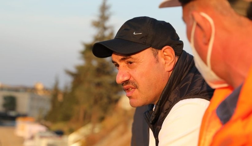 Acil Durum Hastanesi inşaatını inceledi