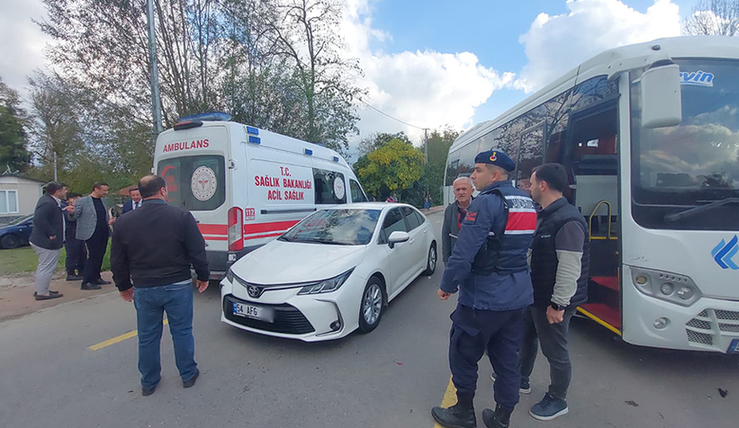 Ada Caddesi’nde feci kaza: 1 yaralı