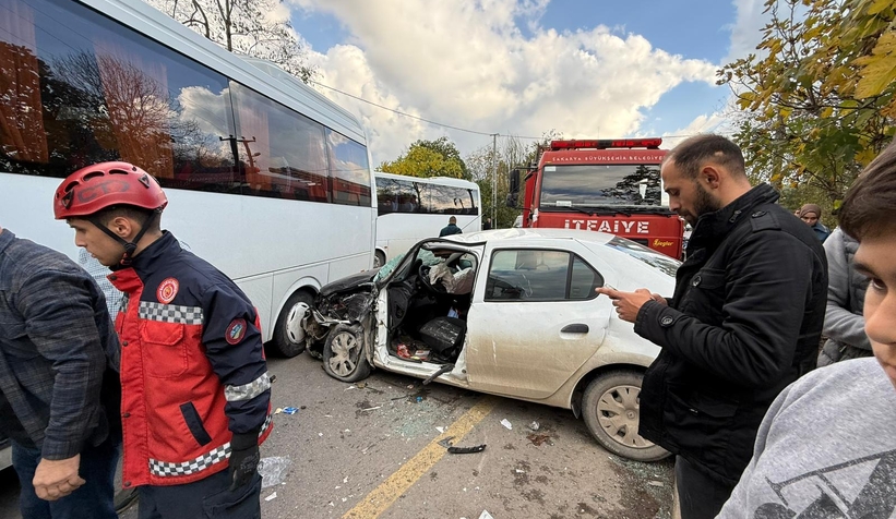 Ada Caddesi’nde feci kaza: 1 yaralı