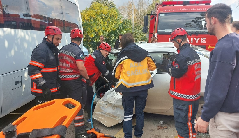 Ada Caddesi’nde feci kaza: 1 yaralı