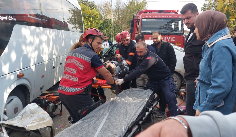 Ada Caddesi’nde feci kaza: 1 yaralı