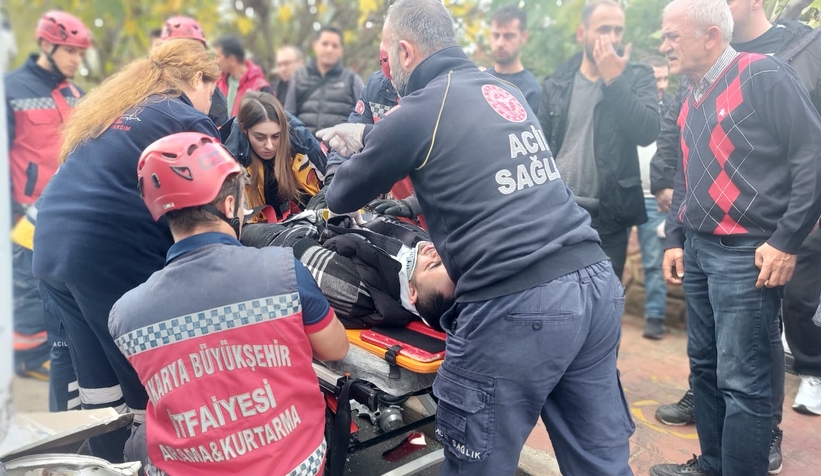 Ada Caddesi’nde feci kaza: 1 yaralı