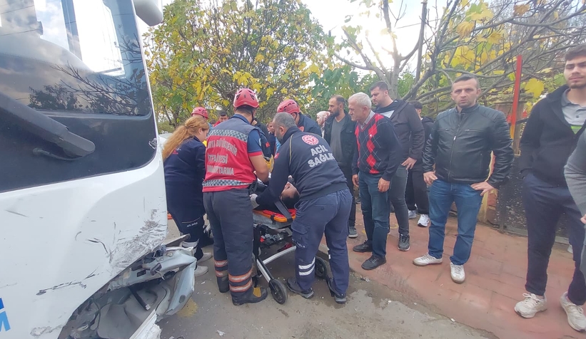 Ada Caddesi’nde feci kaza: 1 yaralı