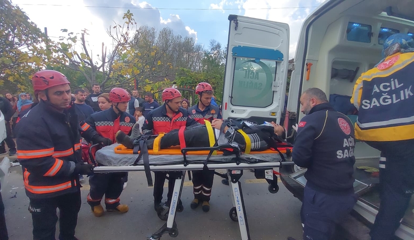 Ada Caddesi’nde feci kaza: 1 yaralı