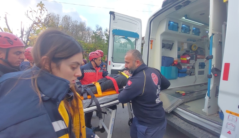 Ada Caddesi’nde feci kaza: 1 yaralı