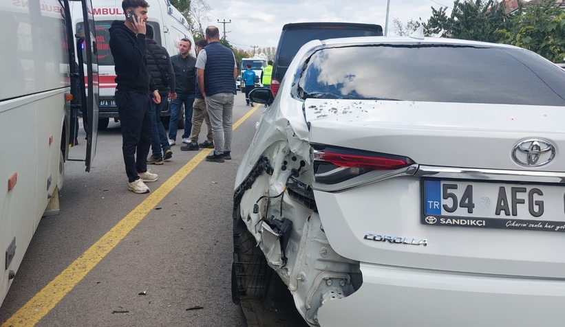 Ada Caddesi’nde feci kaza: 1 yaralı