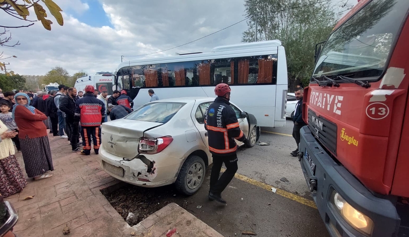 Ada Caddesi’nde feci kaza: 1 yaralı