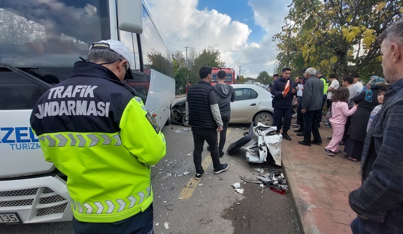 Ada Caddesi’nde feci kaza: 1 yaralı