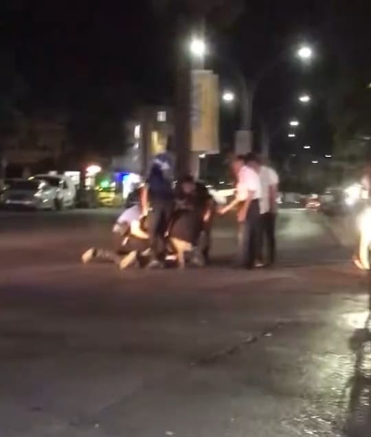 Ada Caddesi’nde hareketli dakikalar